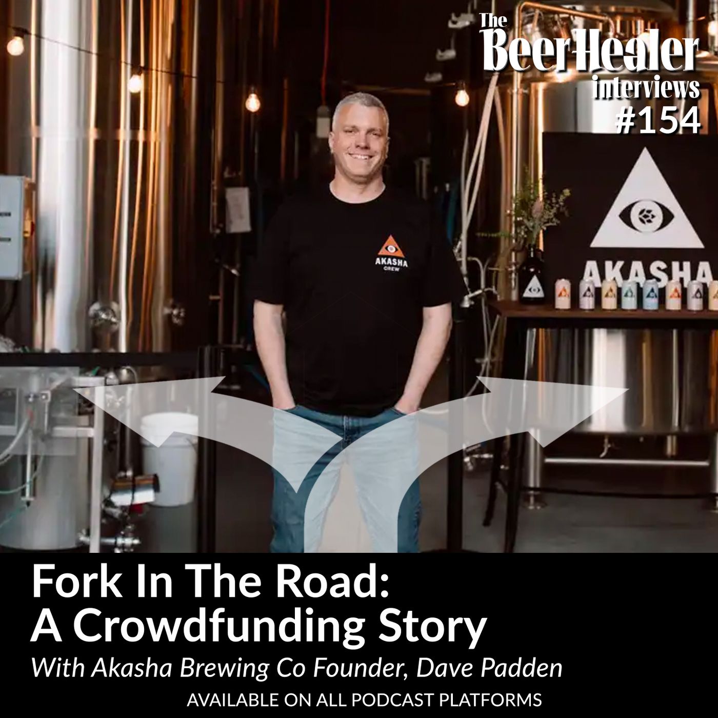 Ep. 154 - Fork In The Road: A Crowdfunding Story. With Akasha Brewing Founder, Dave Padden.