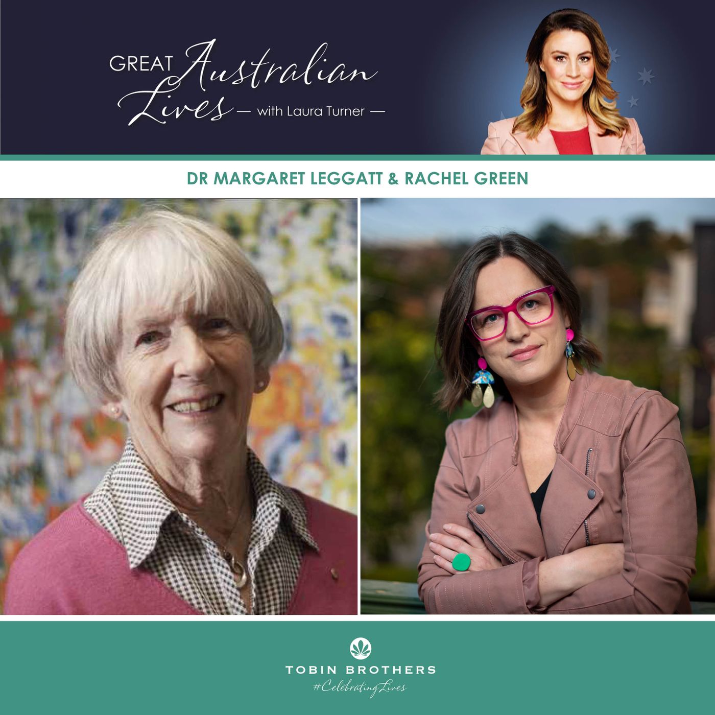 Dr Margaret Leggatt and Rachel Green from SANE's Great Australian Lives